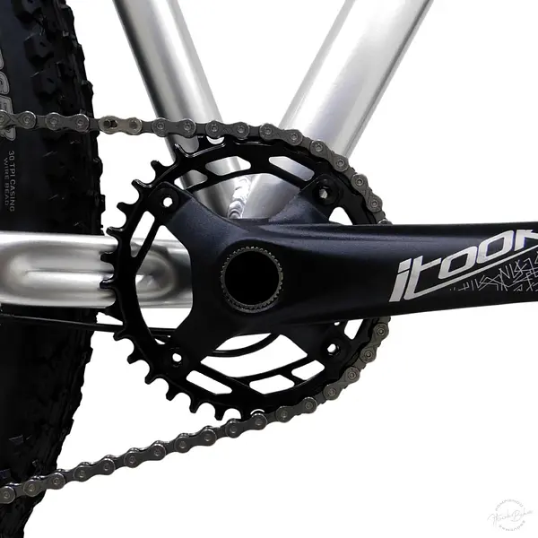 Bicicleta Itook Sikua Plateado/Negro Talla (L) Rin(29")1*10v