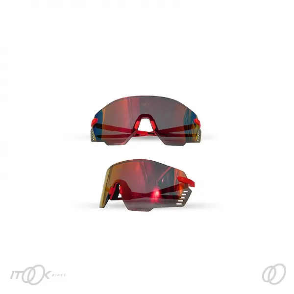 Gafas Polarizada Full Revo Itook C-089 M/ Red Tl / Red