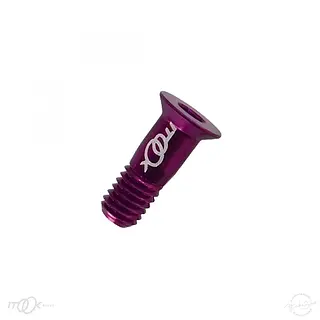 Tornillo Para Rodaja De Tensor En Aluminio Color Lila